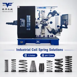 Máquina de fabricación de grandes bobinas de compresión de todo tipo de muelles
