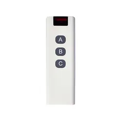 Anpassbare Taste 100m Drahtlose RF-Fernbedienung