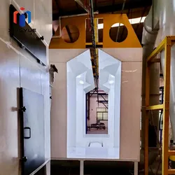 Cabine de Pintura a Pó Automática Xingyue com Opção de Substituição do Painel de Controle Modular