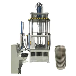 Produktionsmaschine für Flexrohre zur Herstellung von Abgasanlagen für Autos