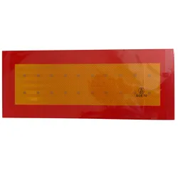 Biển báo phản quang cho xe cộ phía sau