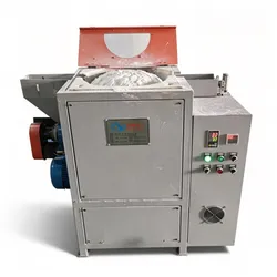 Machine de revêtement par poudre pour câble destinée à une ligne d’extrusion de câbles