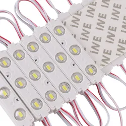 Modul LED 12V Putih Siang DC 1.0W Lampu LED Tanda untuk Iklan Huruf Toko Jendela Lampu LED Inflatable