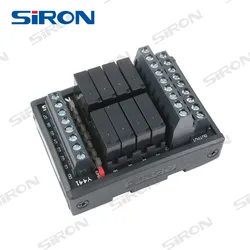 Módulo de Relé PLC Siron Y441 Tipo de Base Larga 8-Digit Módulo de Relé de Sinal