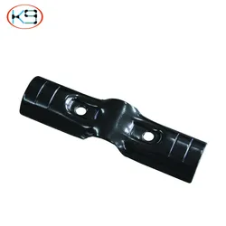 Conjunto de Juntas de Metal na Cor Preta para Sistema de Prateleira de Tubos Lean