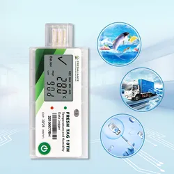 Registratore di temperatura e umidità USB usa e getta