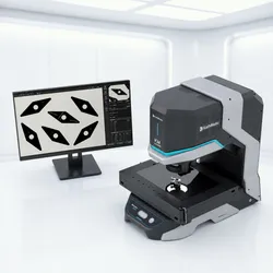 Instrumen Optik Presisi Tinggi untuk Pekerjaan Pengukuran Fitur Pola Mikro Wafer Semikonduktor