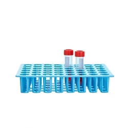 Suporte de Tubos de Ensaio Durável - Armazenamento Ideal para Laboratório