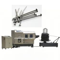 Hochgeschwindigkeits-Drahtnagelmaschine Stahlnagelmaschine Nagelmaschine Automatische Nagelmaschine Epal-Spike-Nagelmaschine