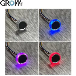 Wachstum R502-F IP65 wasserdichtes kleines DC3.3V RGB-LED-Kapazitäts-Fingerabdruckmodul