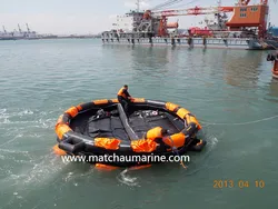 Bè cứu sinh phao nổi mở hai mặt có thể đảo ngược