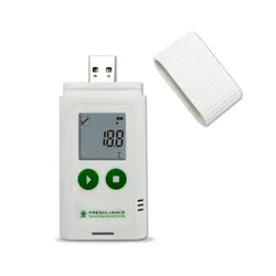 Máy ghi dữ liệu nhiệt độ và độ ẩm mini với cảm biến độ ẩm bền lâu cho độ tin cậy cao