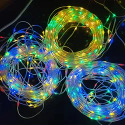 DC 24V Fita de Luz de Natal LED Mini Rope Multicolorida