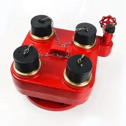 Inlet per Riser Asciutti 4 Inlet di Raccordo a Due Vie