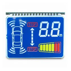 Buntes LED-Hintergrundbeleuchtungsfeld mit mehrfarbigem Display