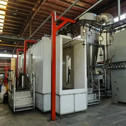 Cabine de Pulverização de Revestimento Eletrostático Automática com Recuperação por Ciclone