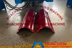Macchina per tegole a cresta serba