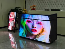 FL-R25D Gob LED-Rezeption-Display, Frontwartung, Lobby-Frontdesk-Werbebildschirm