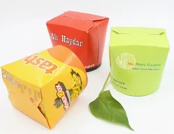 Automatische Papierlebensmittelbehälter Kleine Burgerbox Herstellungsmaschine, Take-Away-Box Maschine