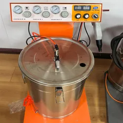 Máy phun sơn bột tĩnh điện điều chỉnh được bằng tay có hệ thống điều khiển