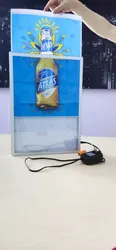 Hängender LED-Dynamik-Leuchtkasten, Fensterrahmen-Poster, Werbe-LED-Anzeigeschild A3 Tragbares LED-Poster