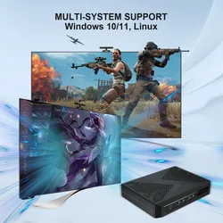 히스투 RTX 3050 게임 미니 컴퓨터 인텔 I5 13th 강력한 데스크탑 미니 PC