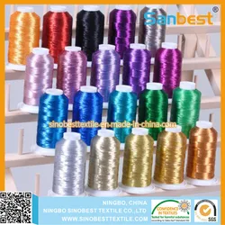 Bunte Polyester-Stickgarn auf Mini-Spule
