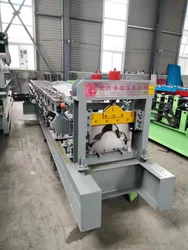 Metall-Dachfirstkappen-Rollformmaschine Dachziegel-Herstellungsmaschine