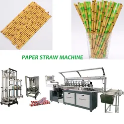 Papierkern Ein Klingenherstellungsmaschine Trinkhalm Extrusionsmaschine Saftherstellung