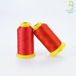 Polyester-Stickerei-Maschinen-Gewinde - Farbe - Polyester-Nähgarn 75D/2