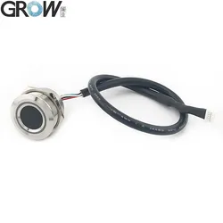 Crescer R503PRO Uart/USB 1500 Capacidade DC3.3V Módulo de Sensor de Impressão Digital Scanner