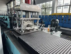Hochgeschwindigkeits-Hutprofilierungs-Rollformmaschine Solar-Rollformmaschine