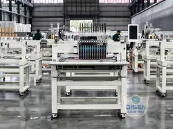 Automatische Pailletten-Stanzmaschine für Bekleidung, Strassstickerei, computergestützte Hotfix-Befestigungsmaschine