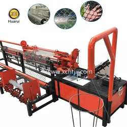 Automatische Drahtgitterzaunherstellungsmaschine für Kettengliedzaun-Drahtgitterherstellungsmaschine