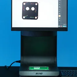 Proyektor Dimensional Cerdas Ivp-100 Sistem Pengukuran Kilat Satu Sentuh