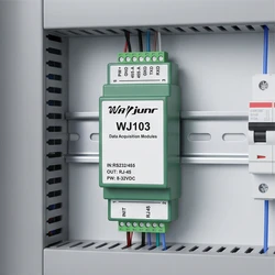 Porta Serial para Rede RS232/RS485 para Módulo de Rede Modbus TCP Suporte Computação de Borda Gerador de Sinal