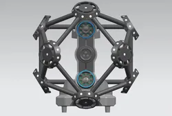 เลเซอร์ 3D สแกนเนอร์พร้อมระบบติดตามแบบไดนามิกออปติคัล