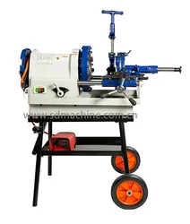 4" Máquina de Rosquear Tubos Multifuncional com Matriz Intercambiável com Matriz Ridgid