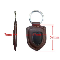 Portachiavi in pelle personalizzato RFID per sistema di controllo accessi