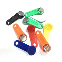 Chiave Elettronica RFID Touch Memory TM iButton RW2000 Tag Chiave