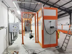 Wld Pulverbeschichtungsanlage elektrostatische Pulverbeschichtungsanlage Pulverbeschichtungsstraße automatische Pulverbeschichtungsanlage Aluminium-Pulverbeschichtungsanlage