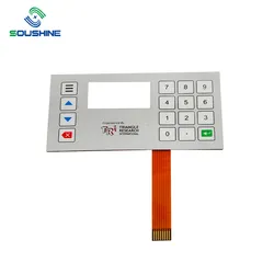 Tastaturdesign Tastenfeld Overlay Aufkleber Membranpanel Schalter