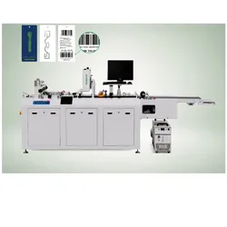Hochgeschwindigkeits-Garment-Hangtag-Karten-RFID-Encoder-Tintenstrahldrucker-Qualitätsinspektions-Automatik-Ablehnmaschine