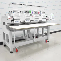 Bester industrieller automatischer Computer mit vier Köpfen Stickmaschine Textil