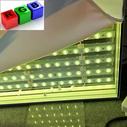 Módulo LED RGBW CE RoHS bem distribuído para decoração de caixas de luz de teto