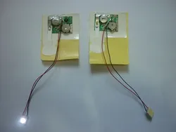 Módulo de LED Intermitente Módulo de Som de LED para Cartões de Saudação