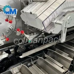 Máquina de Embalagem Vertical de Caixa Totalmente Automática Multifuncional para Contagem e Embalagem