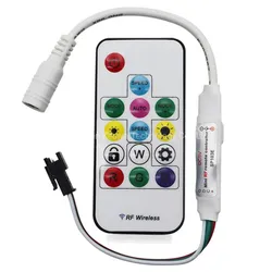 RF-Fernbedienung Drahtloser Controller RGB LED Controller Adressierbare LED-Streifen Dimmer Sp103e