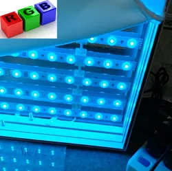 Módulo LED RGBW CE RoHS bem distribuído para decoração de caixas de luz de teto
