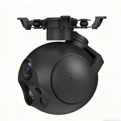 Gimbal a tre assi avanzato con sistema di illuminazione triplo